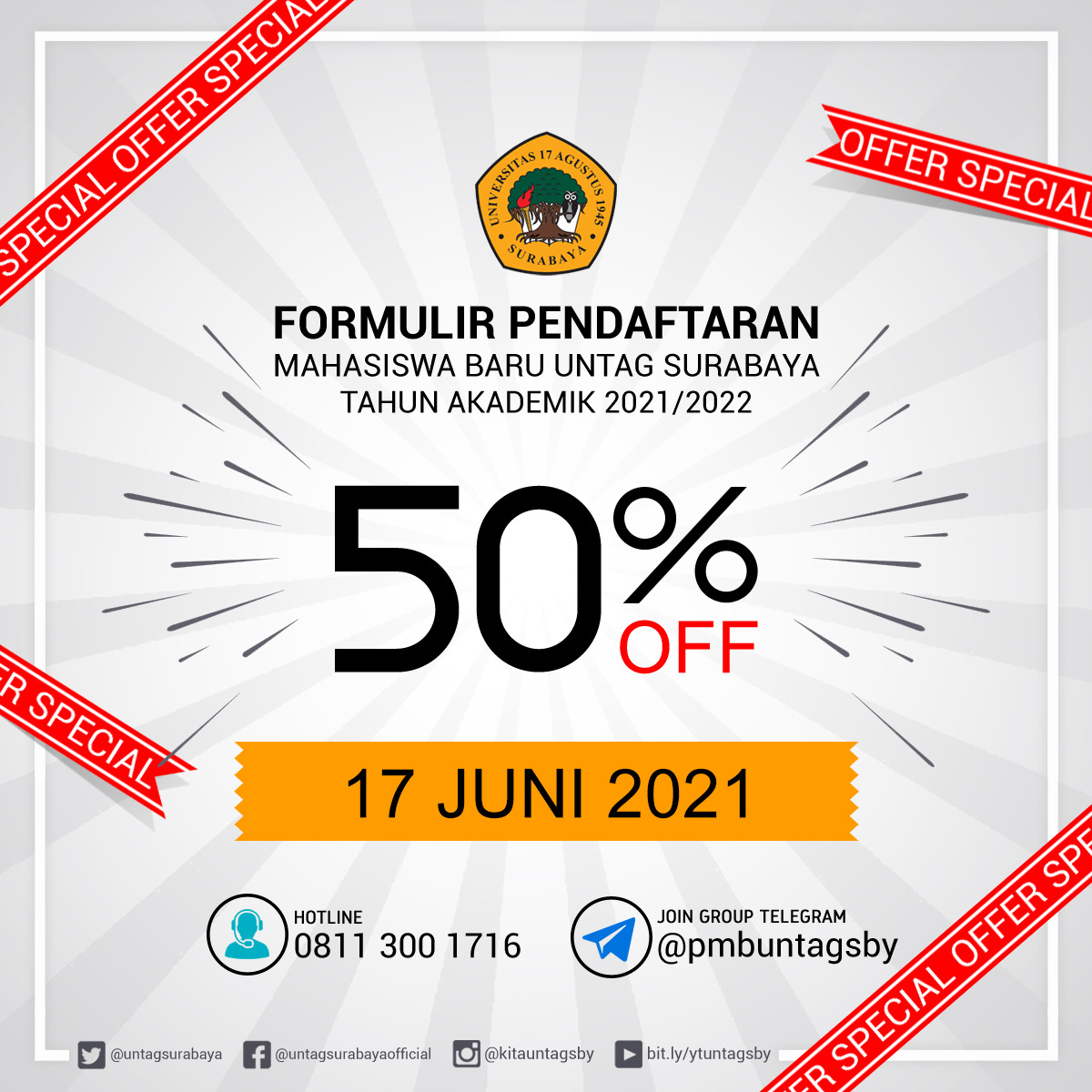 SPECIAL OFFER 17 JUNI 2020