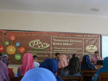 Seminar Sektor Kelautan HIMABISNIS Bertujuan Untuk Memperluas Wawasan Mahasiswa Tentang Sektor Kelautan Dalam Perekonomian Indonesia