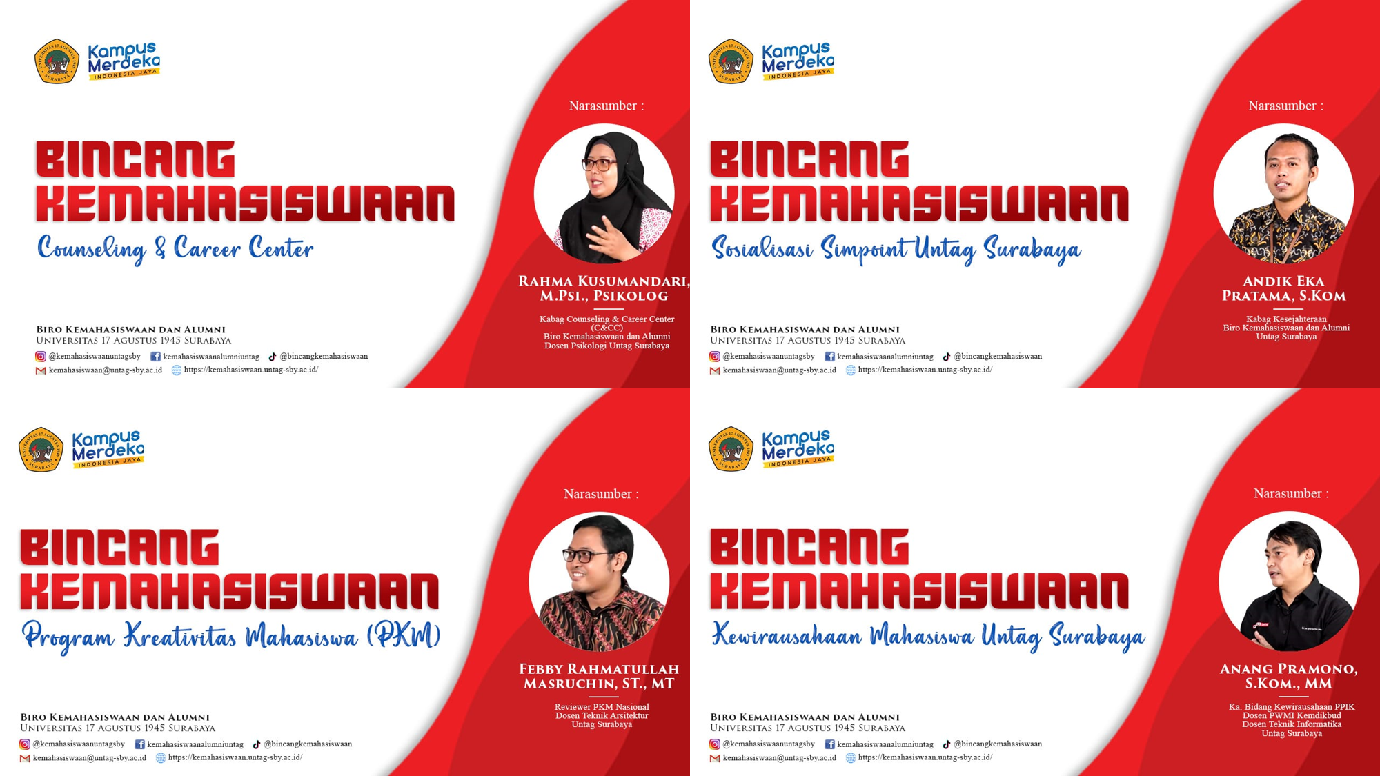 Bincang Kemahasiswaan UNTAG SURABAYA