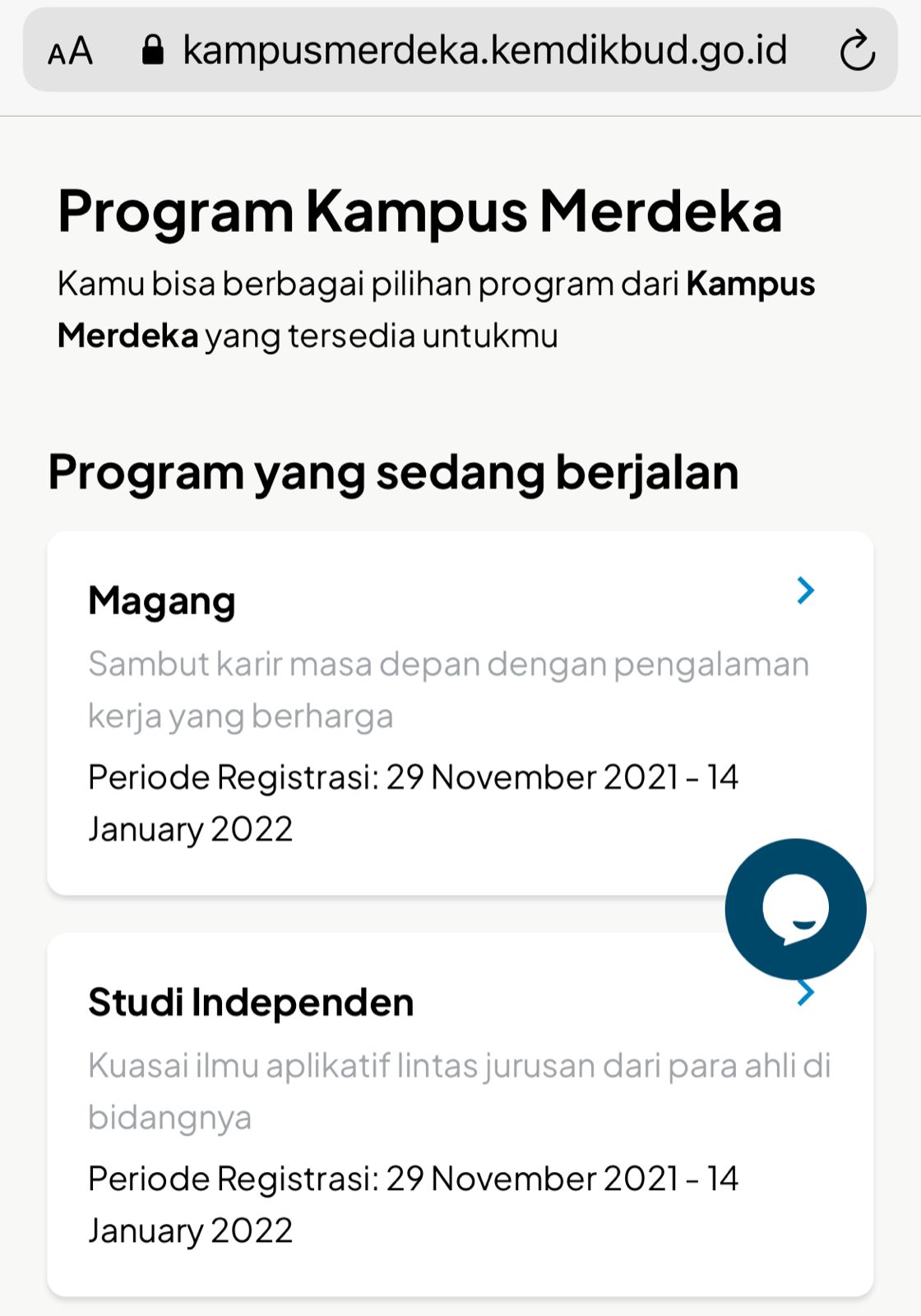 Merdeka Belajar Kampus Merdeka (MBKM)