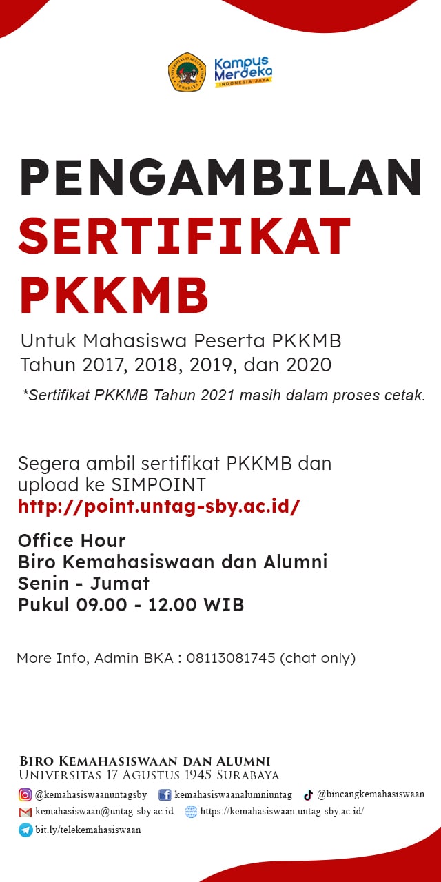 PENGAMBILAN SERTIFIKAT PKKMB