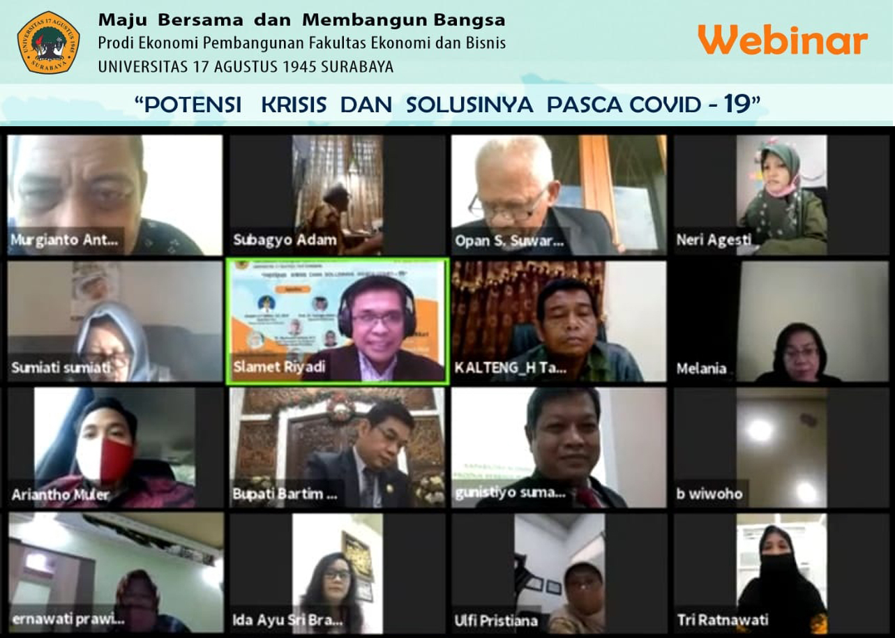 WEBINAR EKONOMI PEMBANGUNAN 